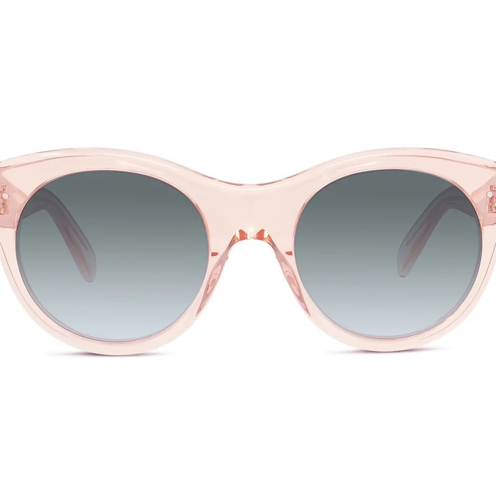 CELINE Pink Transparent Acetate Unisex Sunglasses CL40170I - Picture 11 of 12